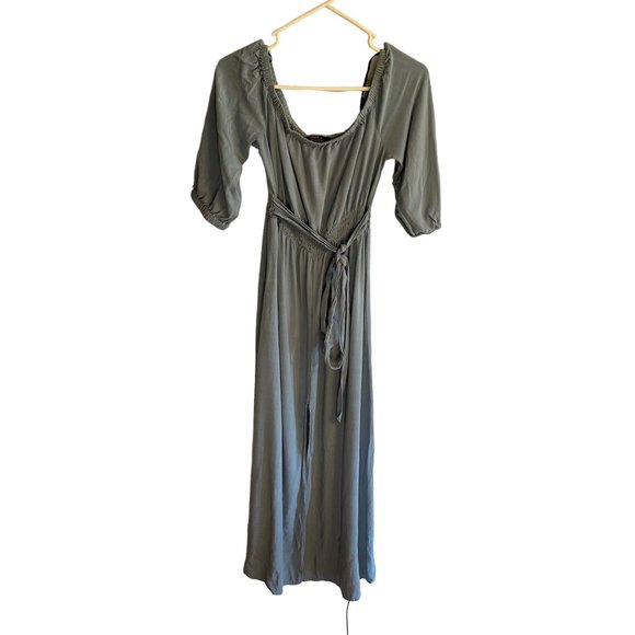 Forever 21 Contemporary Blue Maxi Dress Juniors M - Picture 1 of 10